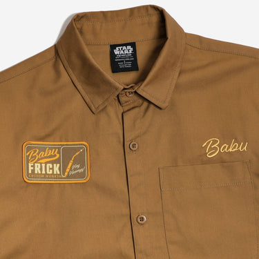 Babu's Mechanic Chainstitch Work Shirt - Heroes & Villains-Star Wars-Button-Down