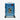 Blue suitcase with an X-Men Weapon X Design on a white background