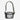 X-Men Clear crossbody bag with patterned strap on a white background