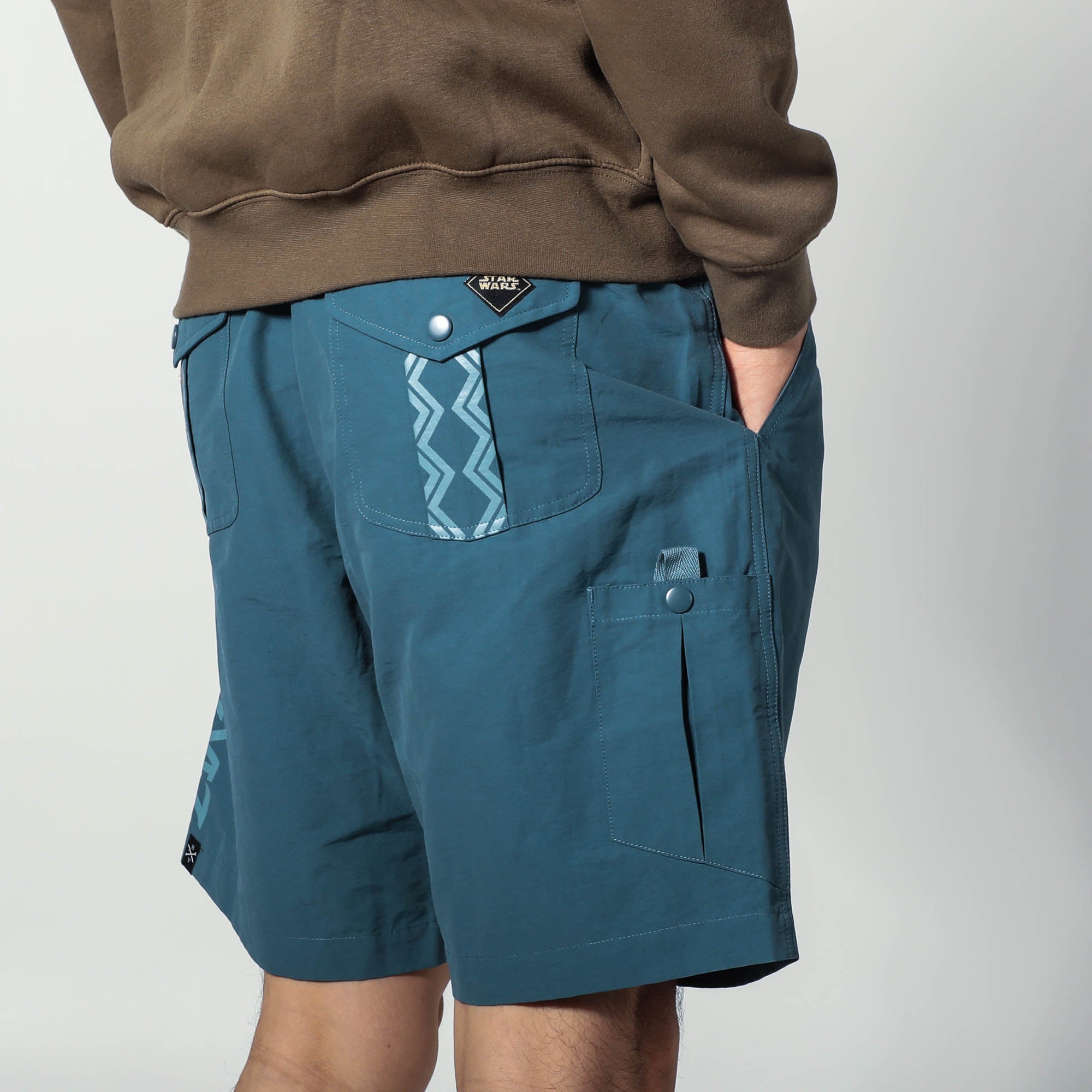 Jedi Navy Belted Cargo Shorts