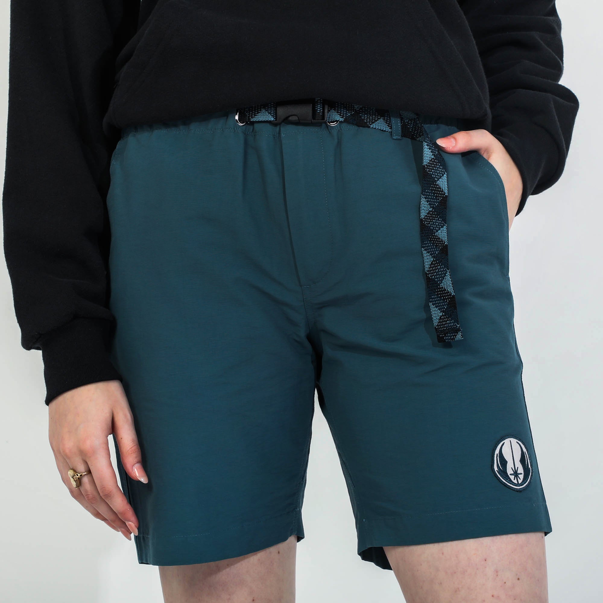 Jedi Navy Belted Cargo Shorts