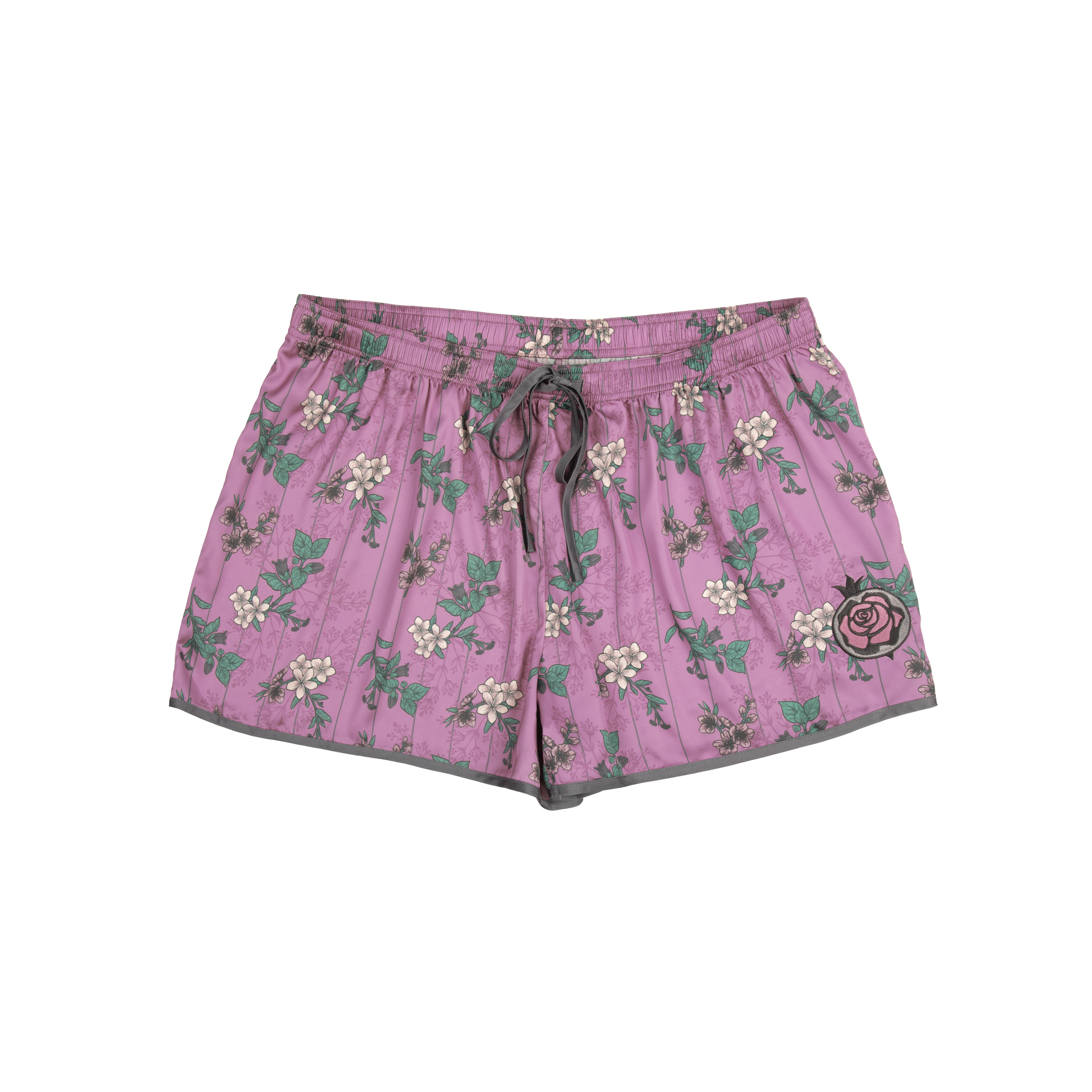 Goddess of Spring Satin Shorts