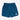 Blue athletic shorts with a white number 4 on a light gray background