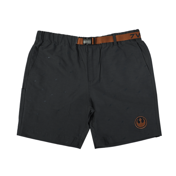 Rebel X-Wing Grey Belted Cargo Shorts