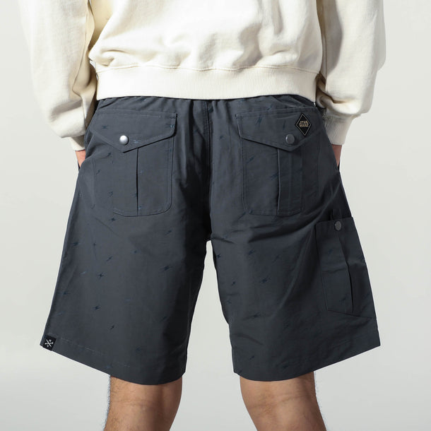 Rebel X-Wing Grey Belted Cargo Shorts
