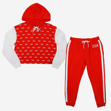 Marvel Repeat Logo Women's Lounge Set - Heroes & Villains-Marvel-Loungewear Set