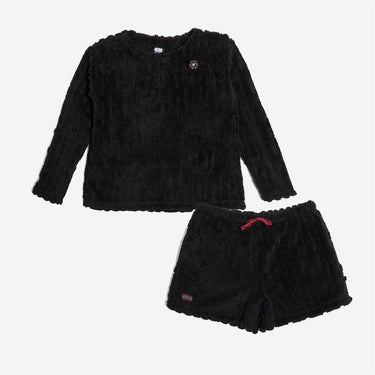 Imperial Black Women's Fuzzy Pajama Set - Heroes & Villains-Star Wars-Pajama Set
