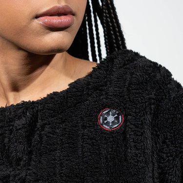 Imperial Black Women's Fuzzy Pajama Set - Heroes & Villains-Star Wars-Pajama Set