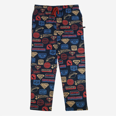 Superman All-Over Print Pajama Pants - Heroes & Villains-DC Comics-Pajama Pants
