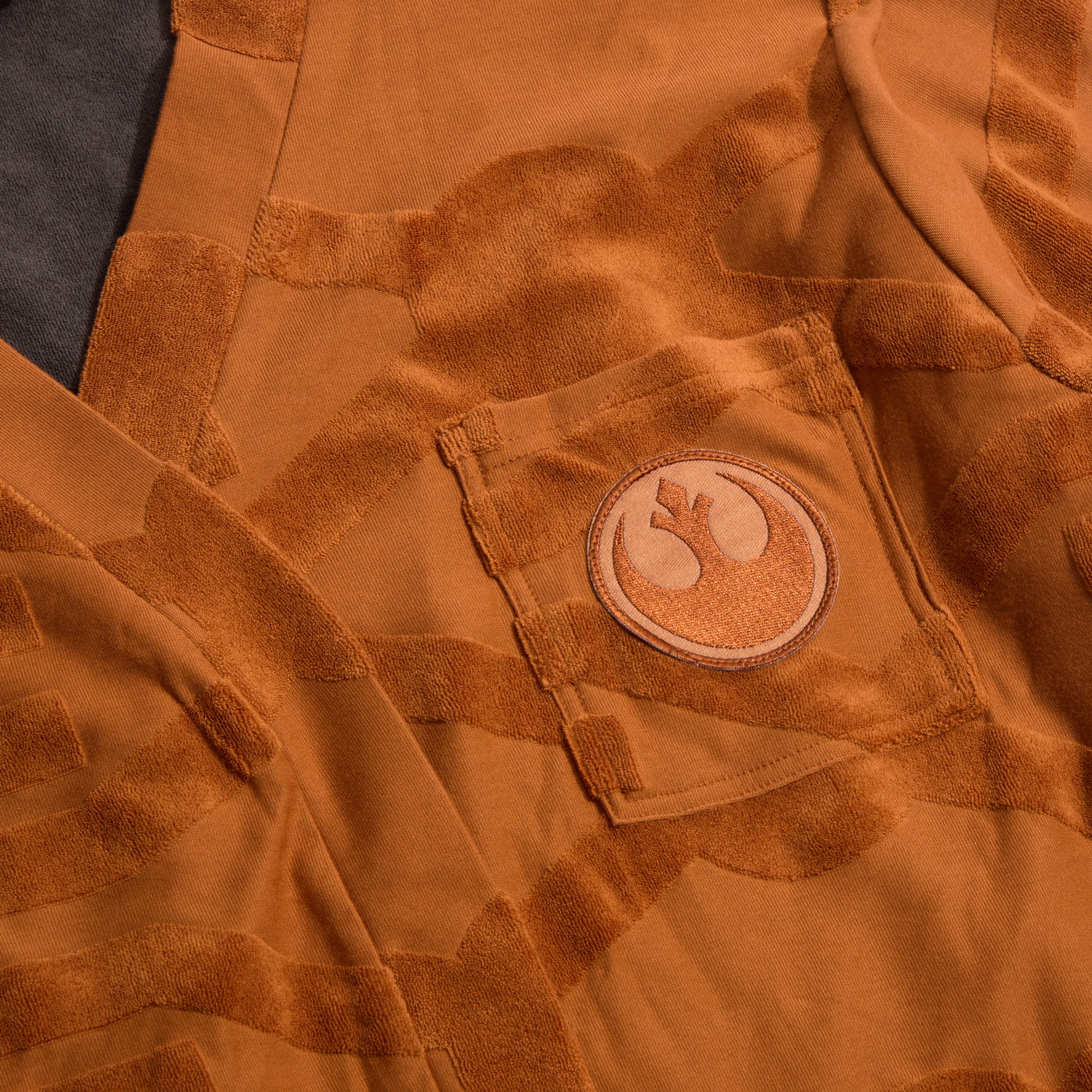 Rebel Orange Terry Cloth Robe