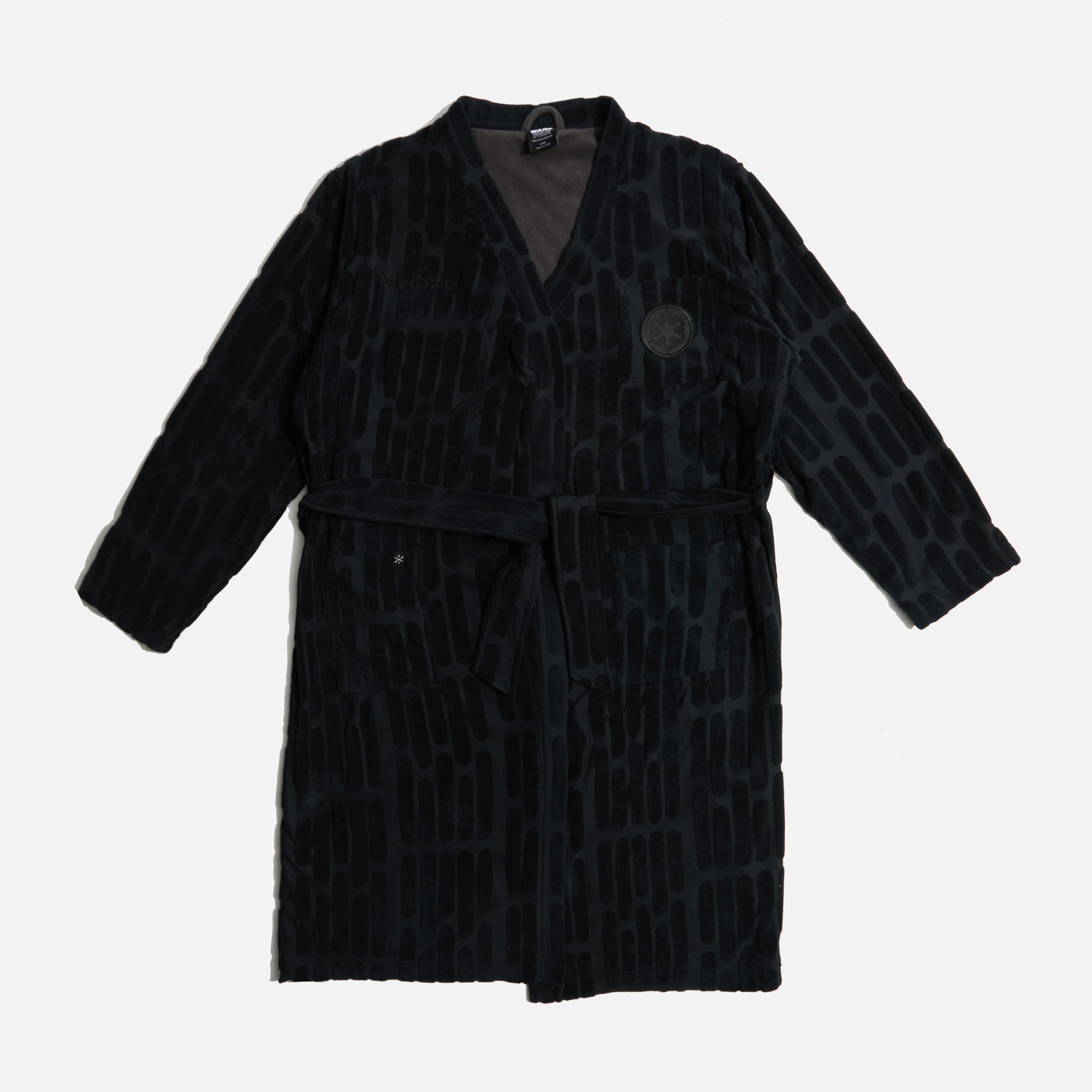 Imperial Black Terry Cloth Robe