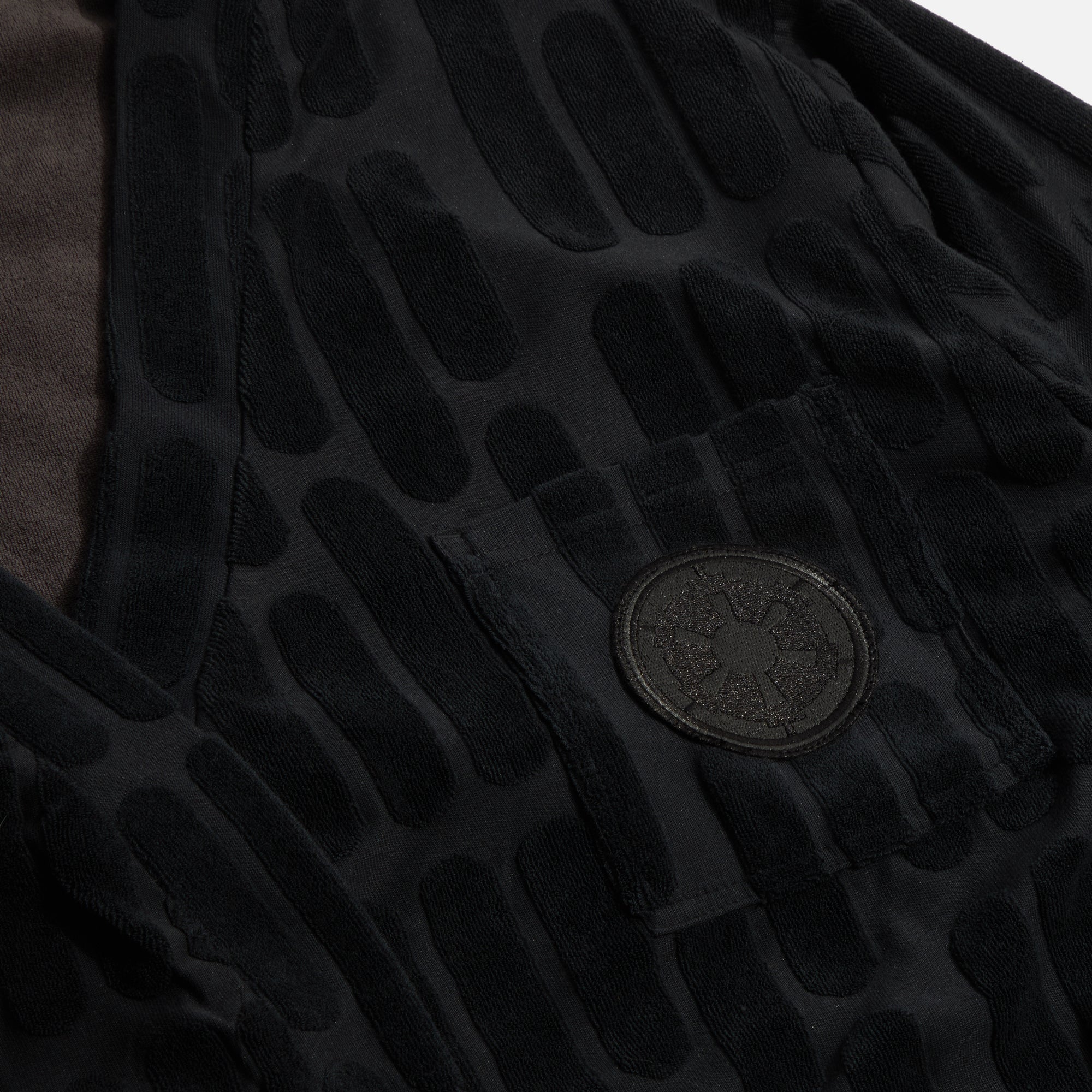 Imperial Black Terry Cloth Robe