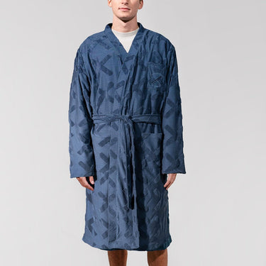 X-Men Navy Terry Cloth Robe - Heroes & Villains-Marvel-Robe