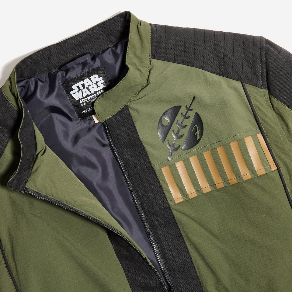 Star Wars Boba Fett Green Moto Jacket | Heroes & Villains