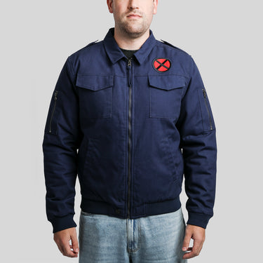 X-Men Xavier Canvas Bomber Jacket