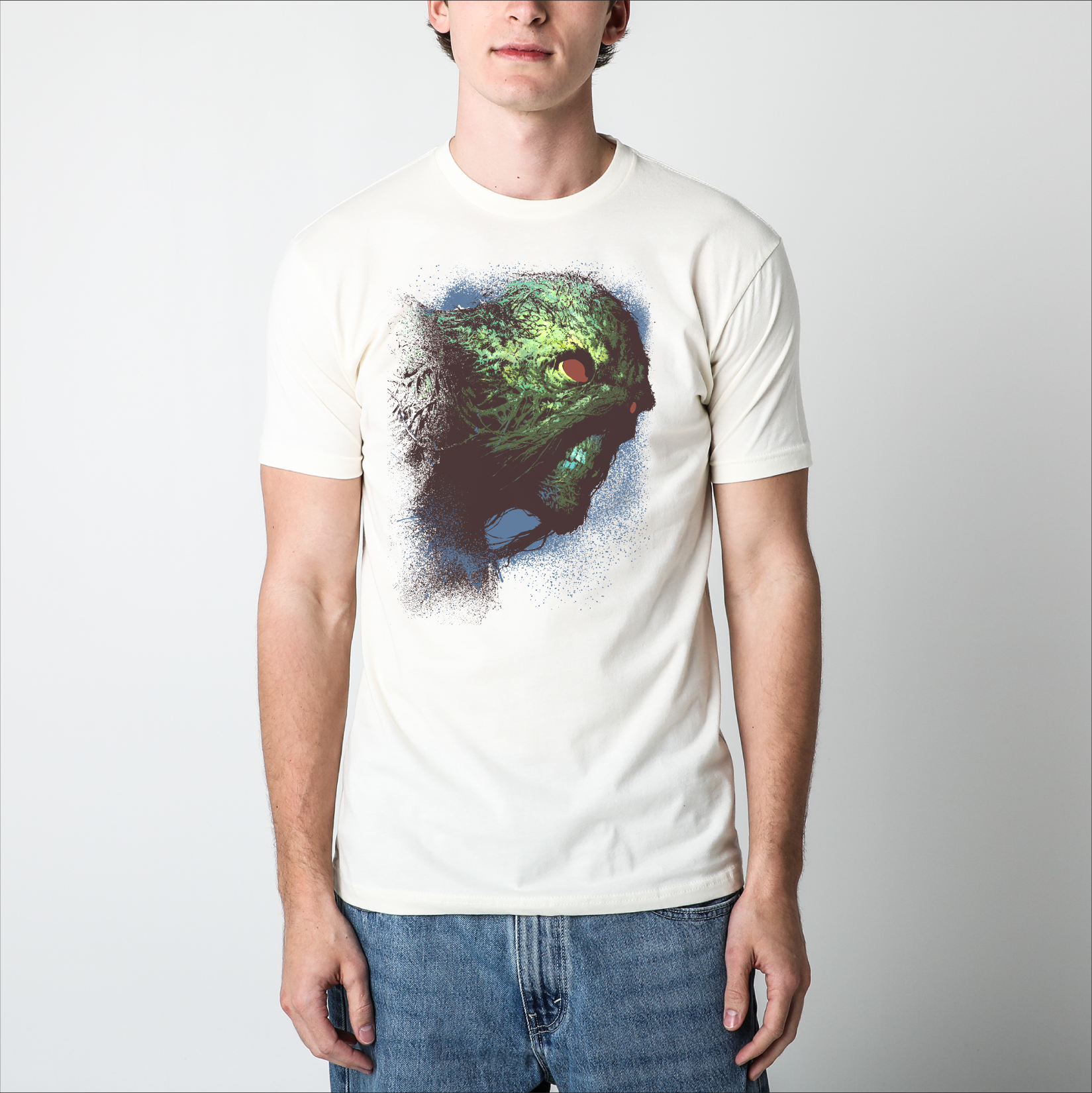 Swamp Thing Natural Tee