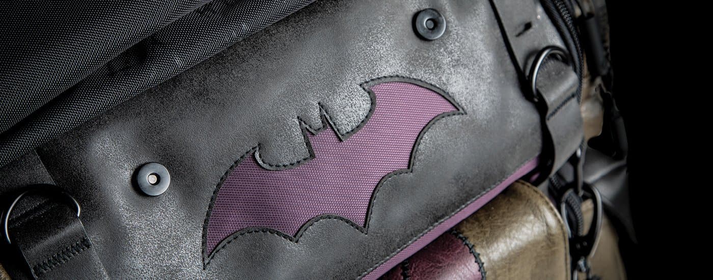 Batman & Joker Roll-Top Backpack 