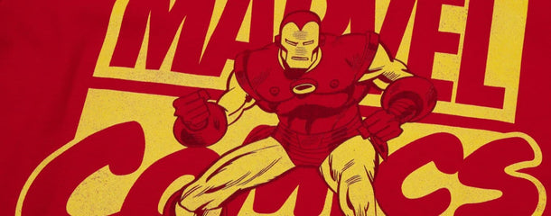 Marvel Comics Iron Man Red Tee
