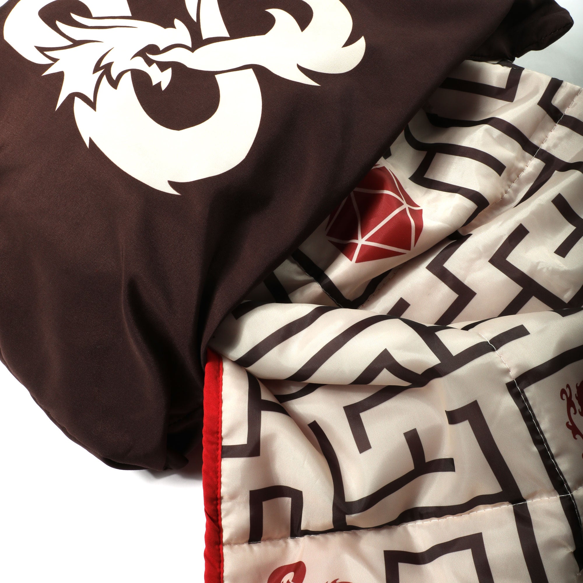 Dungeons & Dragons Maze Packable Blanket