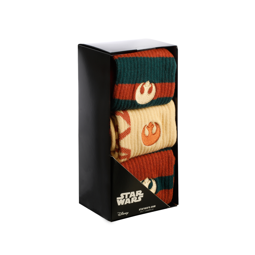 Star Wars Rebel Ankle Sock Set  Official Apparel & Accessories