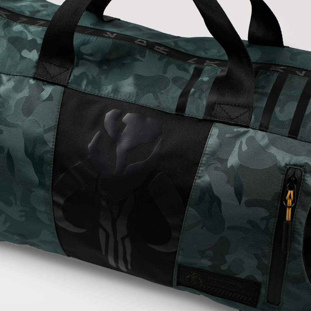 Star Wars Warriors of Mandalore Green Duffle Bag Star Wars