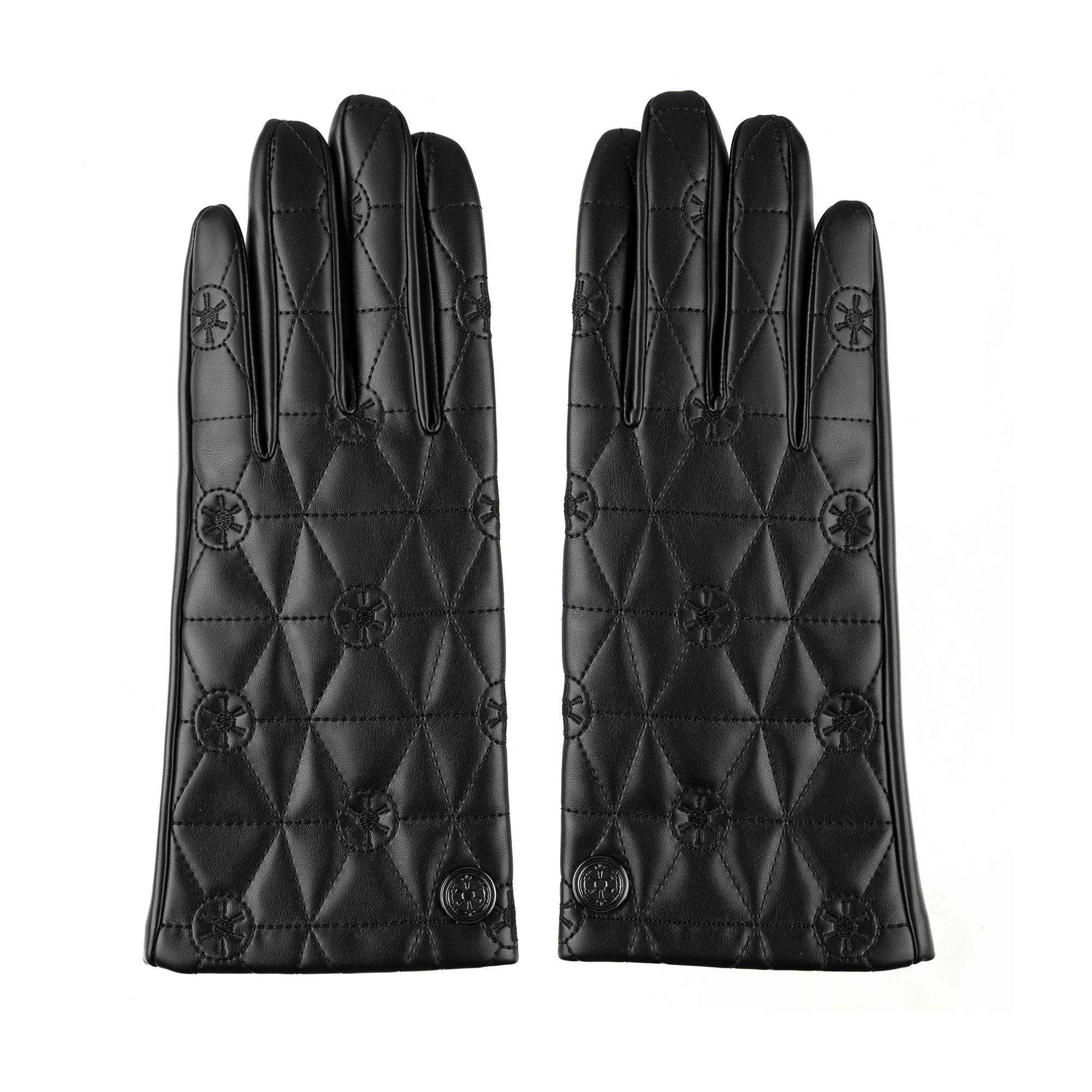 Imperial Faux Leather Gloves