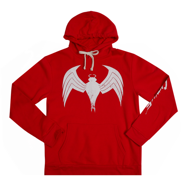 Carnage Distressed Icon Red Hoodie
