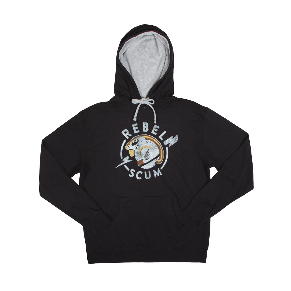 Rebel Scum Black Hoodie