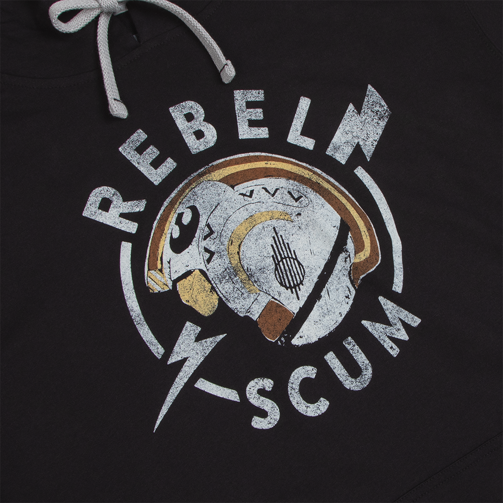 Rebel Scum Black Hoodie