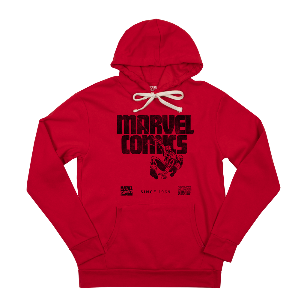 Red deals marvel hoodie