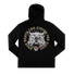Death Finishes The Fight Black Hoodie
