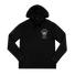 Death Finishes The Fight Black Hoodie