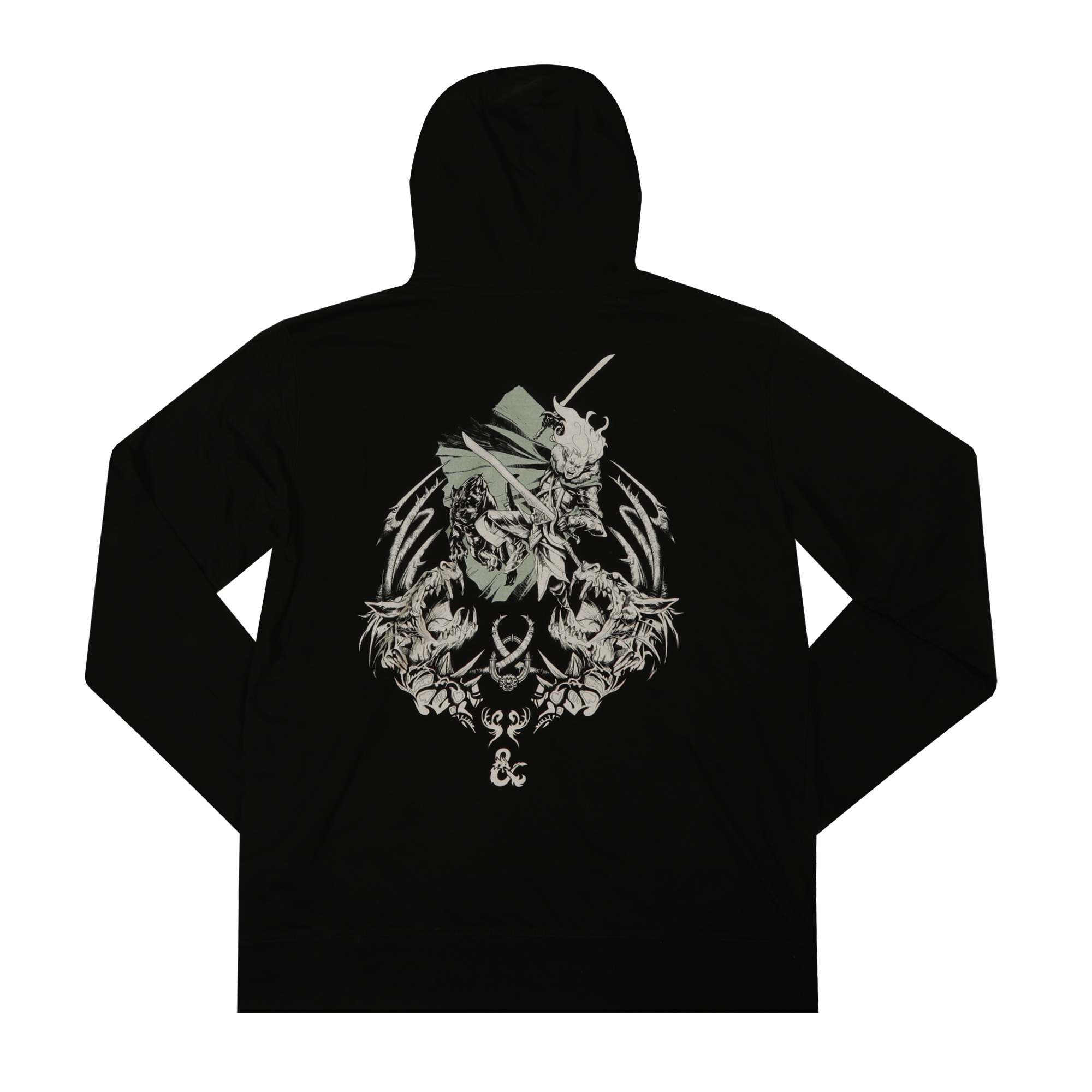 Dungeons & Dragons Drizzt Drow Ranger Black Hoodie - Dungeons & Dragons ...