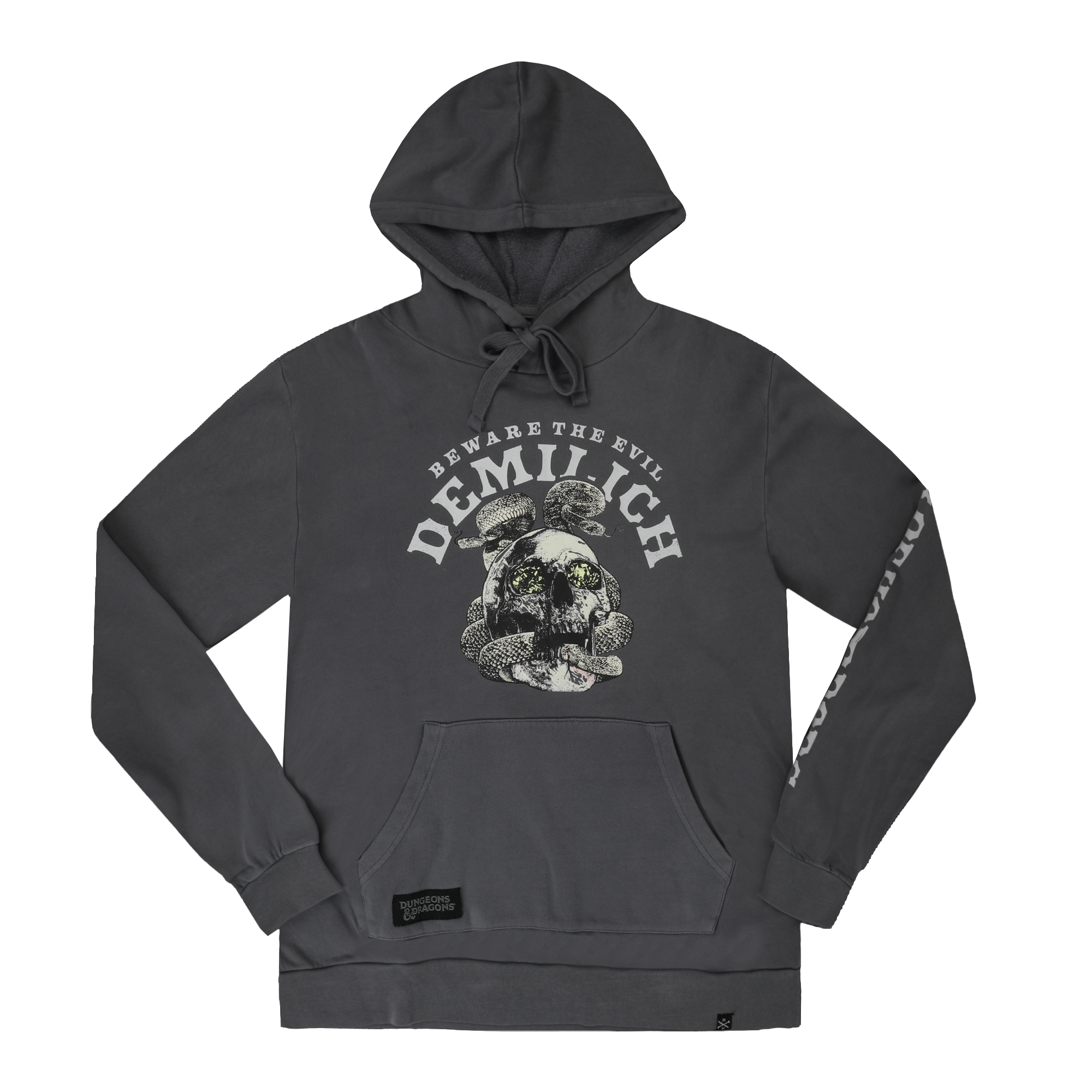 Demilich Charcoal Washed Hoodie