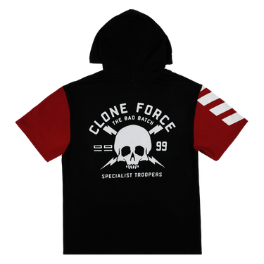 Sweat à capuche à manches courtes Clone Force