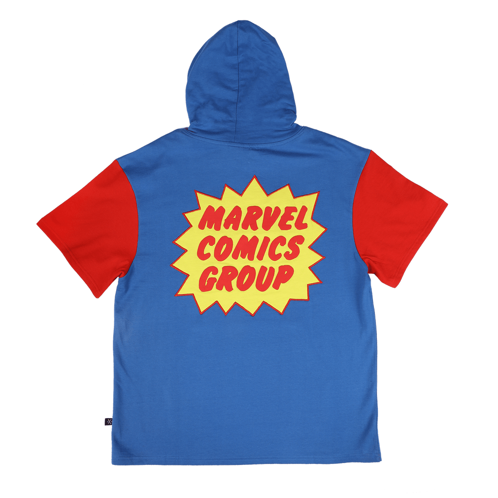 Retro Marvel Comics Group Short Sleeve Hoodie | Official Apparel