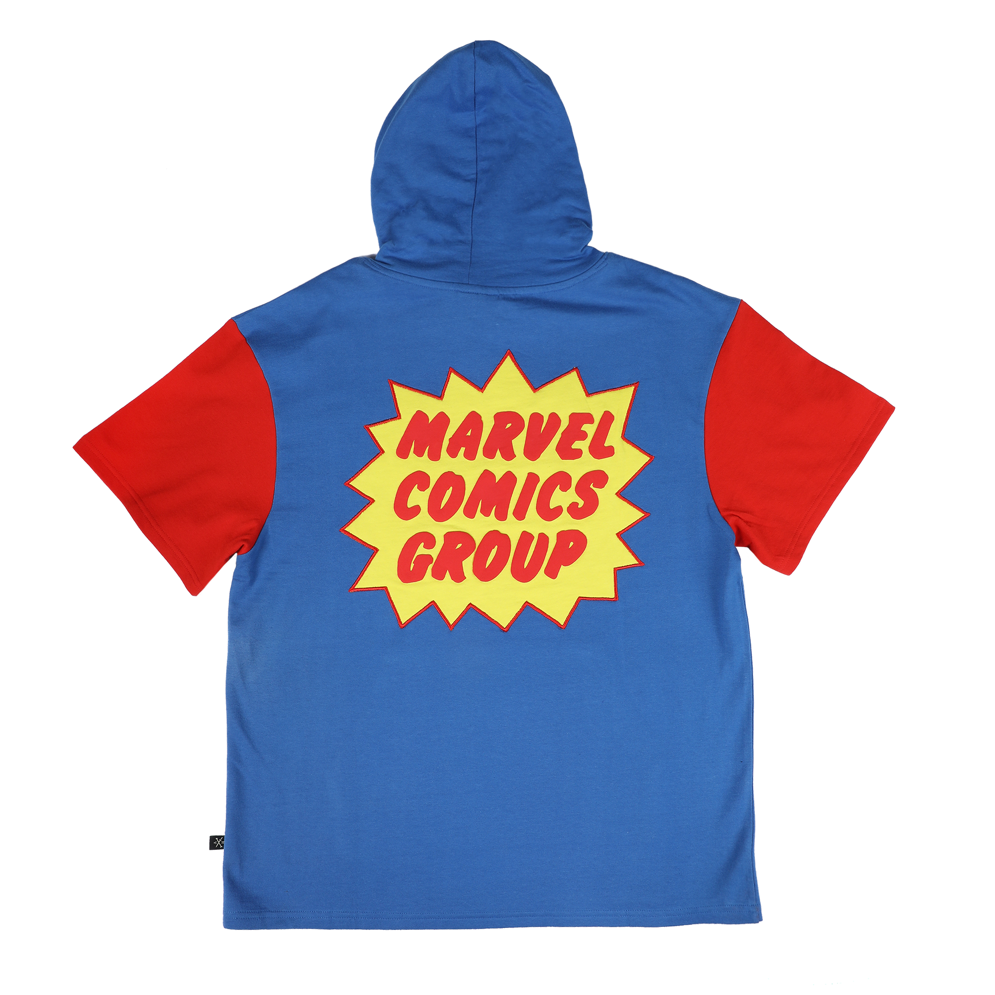 Retro Marvel Comics Group Short Sleeve Hoodie