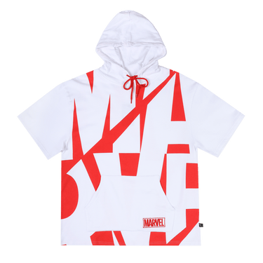 Marvel Logo Short Sleeve Hoodie