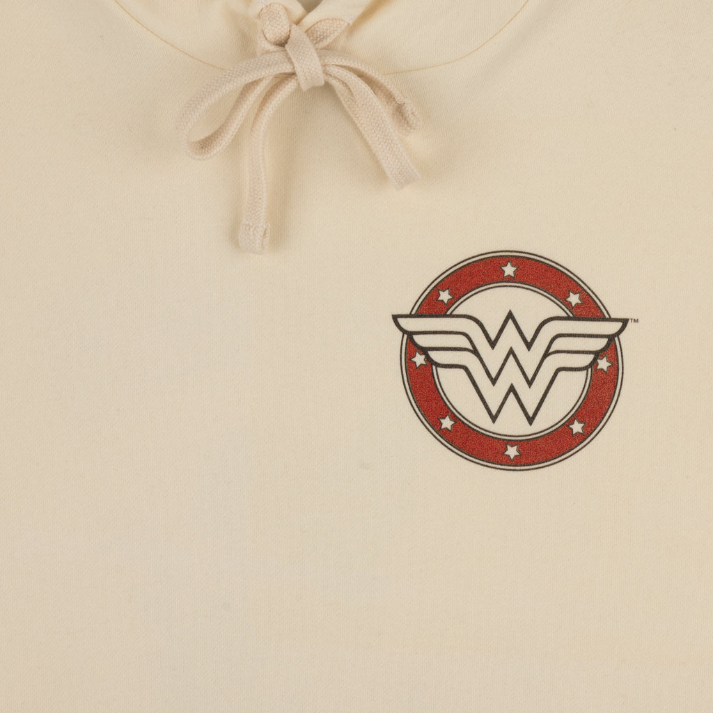 Apparel Retro Heroes Official Villains™ Logo Accessories DC DC Wonder Comics Natural Woman | & | Comics - Hoodie &