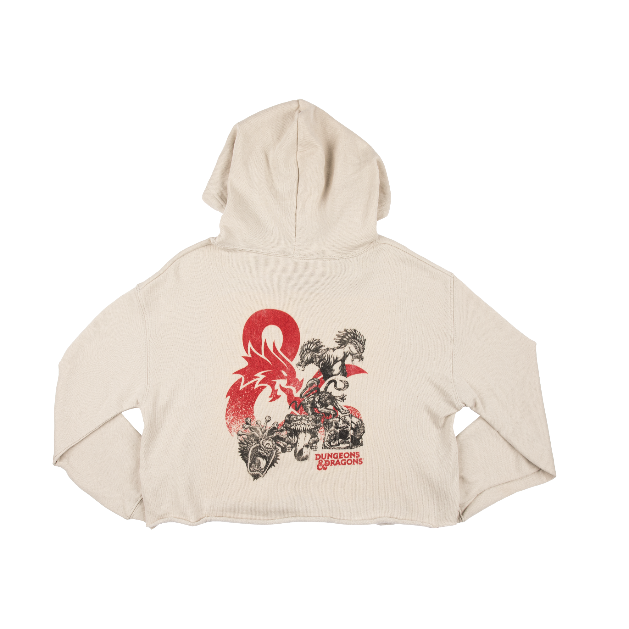 Dungeon Monsters Cropped Hoodie