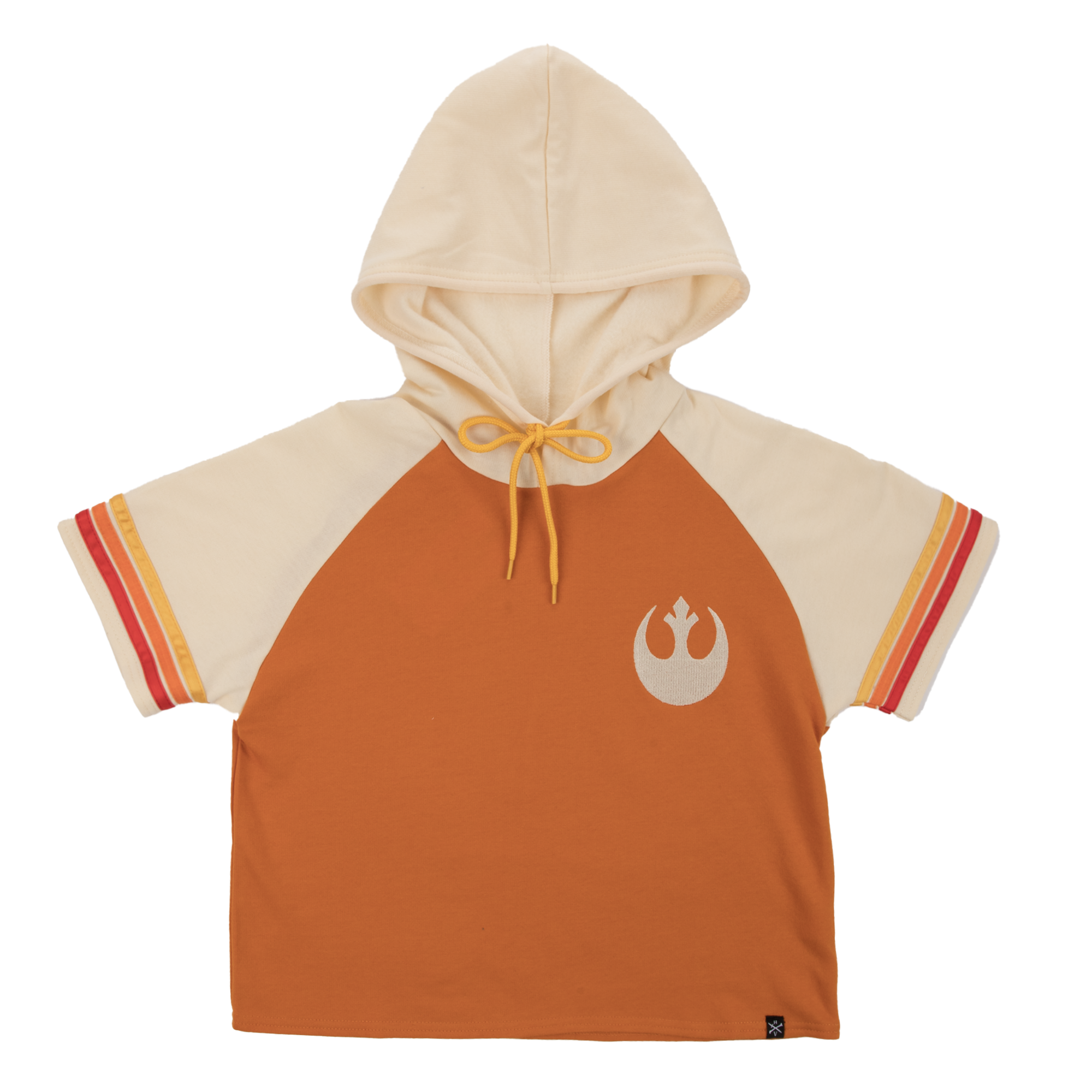 Rebel Alliance Cropped Short Sleeve Hoodie