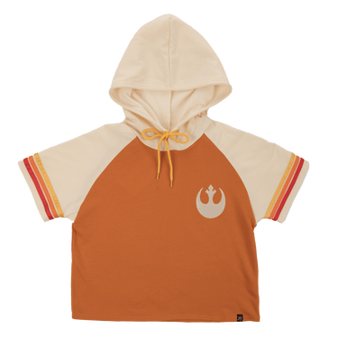Rebel Alliance Cropped Short Sleeve Hoodie