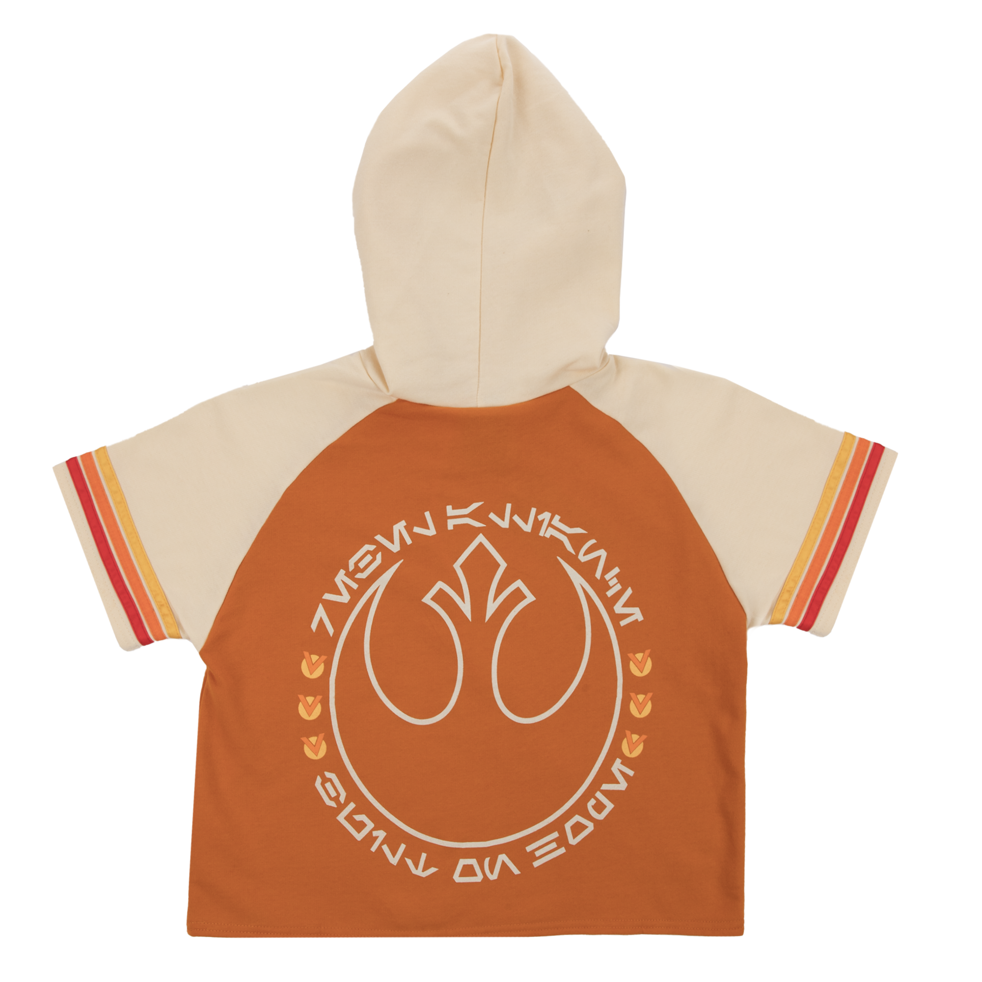 Rebel Alliance Cropped Short Sleeve Hoodie