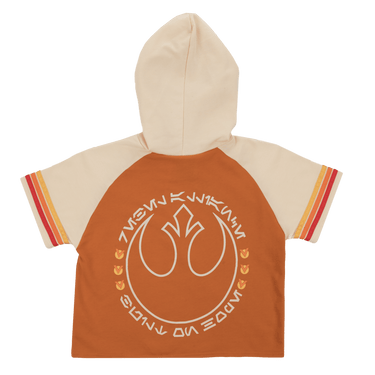 Rebel Alliance Cropped Short Sleeve Hoodie