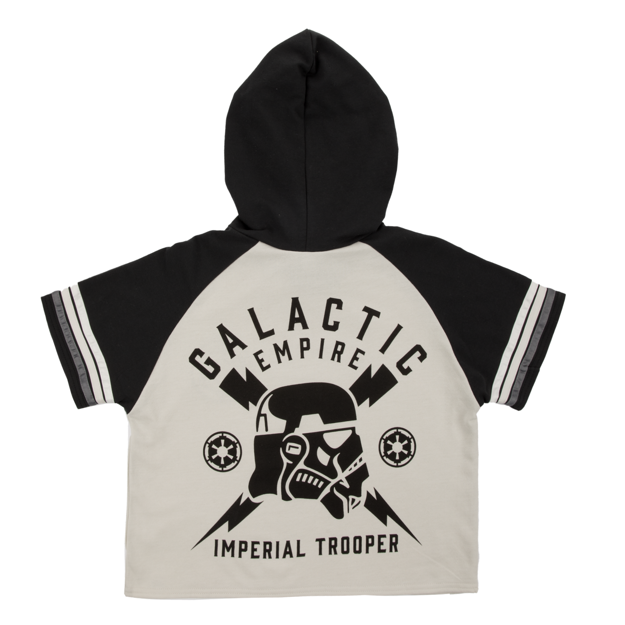 Imperial Trooper Cropped Short Sleeve Hoodie