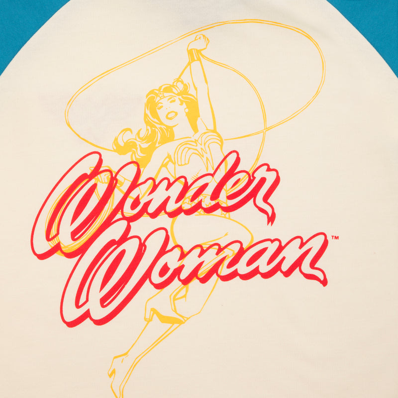 Wonder Woman Cropped Short Sleeve Hoodie