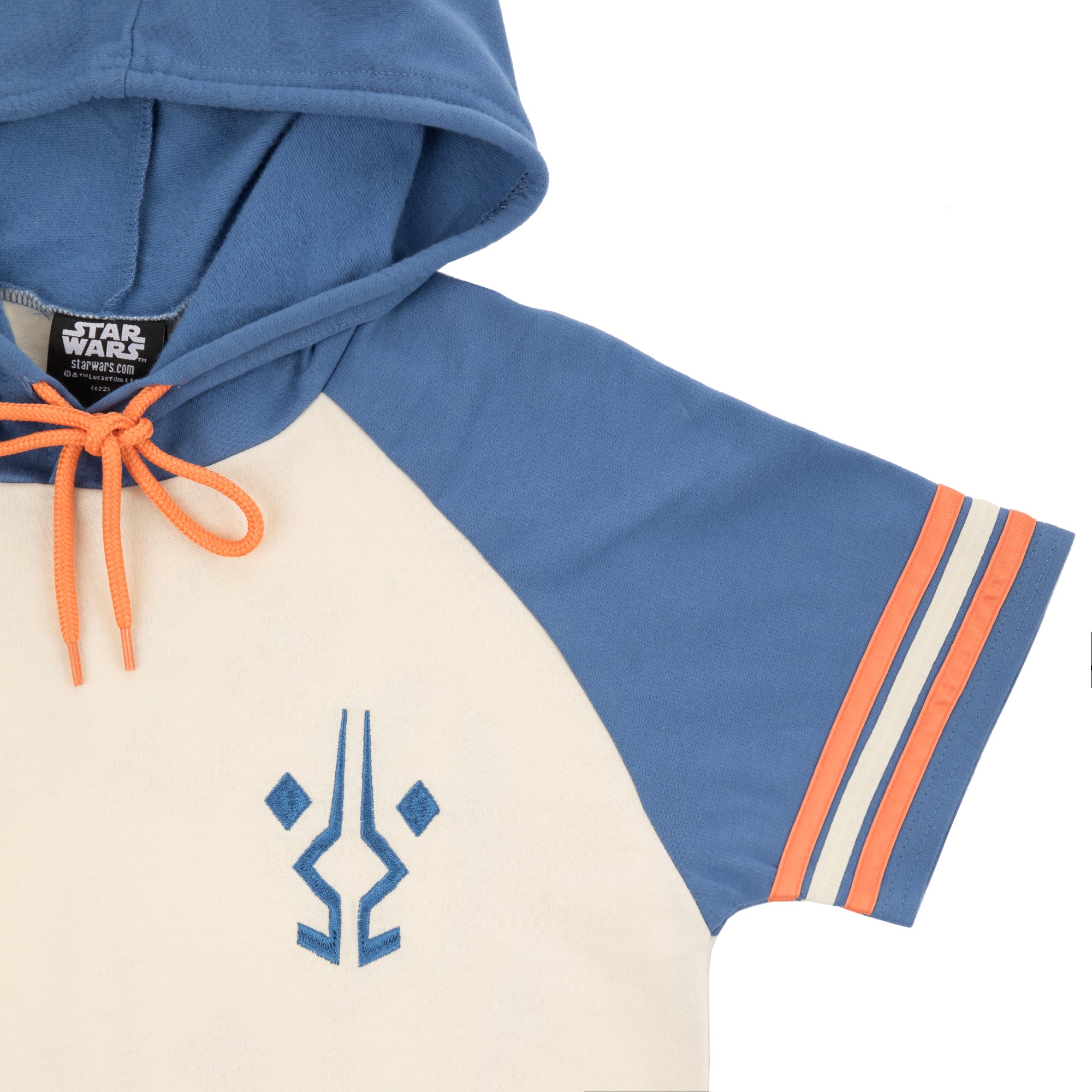 Ahsoka Tano Cropped Short Sleeve Hoodie