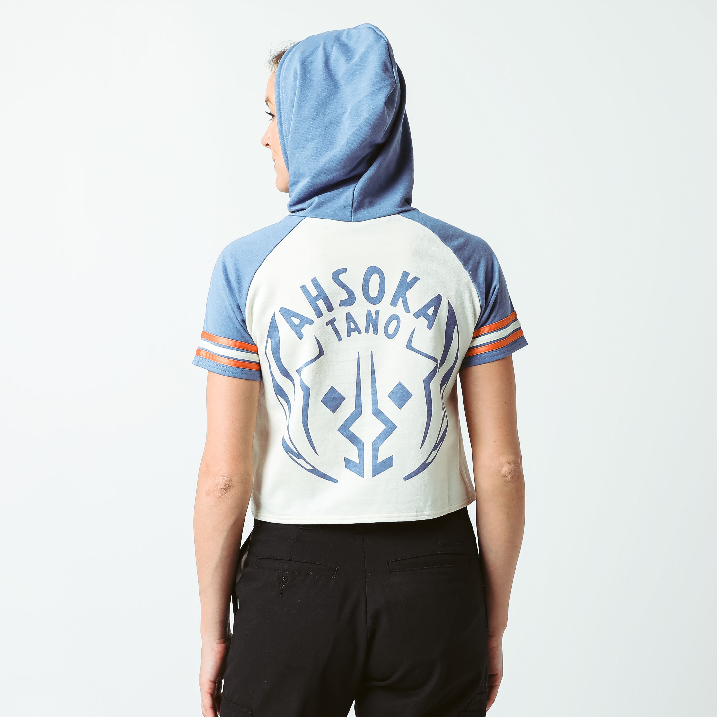 Ahsoka Tano Cropped Short Sleeve Hoodie