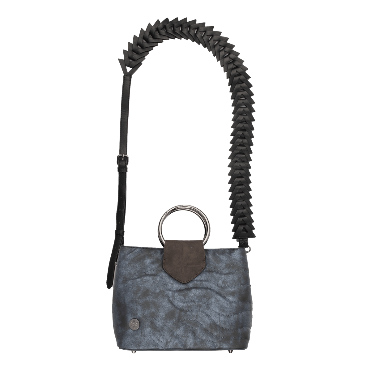 Ahsoka Metal Handle Handbag