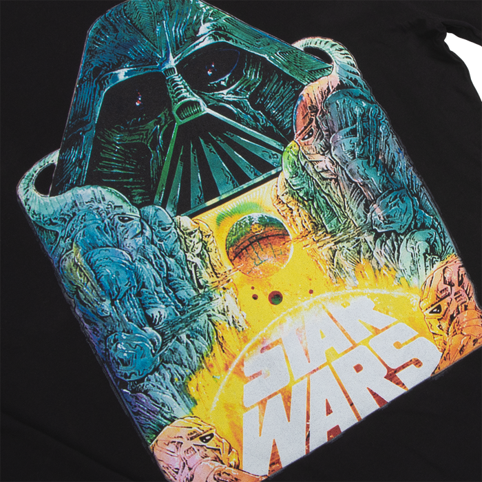 Star Wars Poster Concept Art Black Long Sleeve Tee - Star Wars | Heroes ...